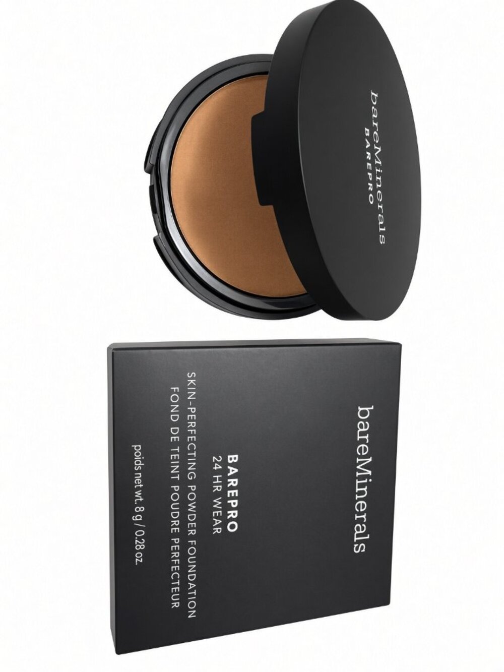 bareMinerals BAREPRO 24HR Powder Foundation Medium Deep 40 Warm New
